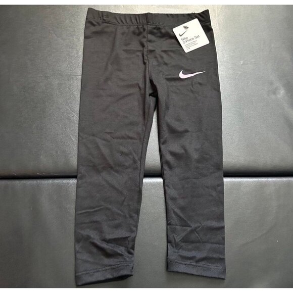 NWT Nike Knotted Tunic & Leggings Set Girls Size 3T - Picture 2 of 3